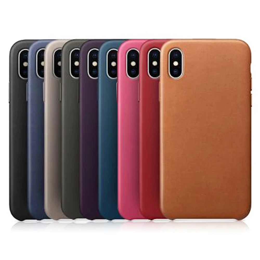 Роскошный кожаный чехол для iPhone XR XS MAX X 7 8 7 Plus 8 Plus