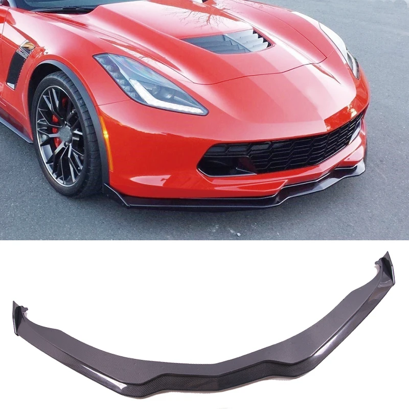 Передний спойлер из углеродного волокна для Corvette C7 | Автомобили и мотоциклы