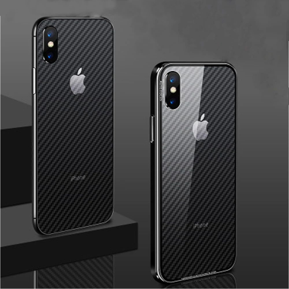Buyruo мягкая задняя наклейка с защитой экрана из углеродного волокна для apple iphone XS