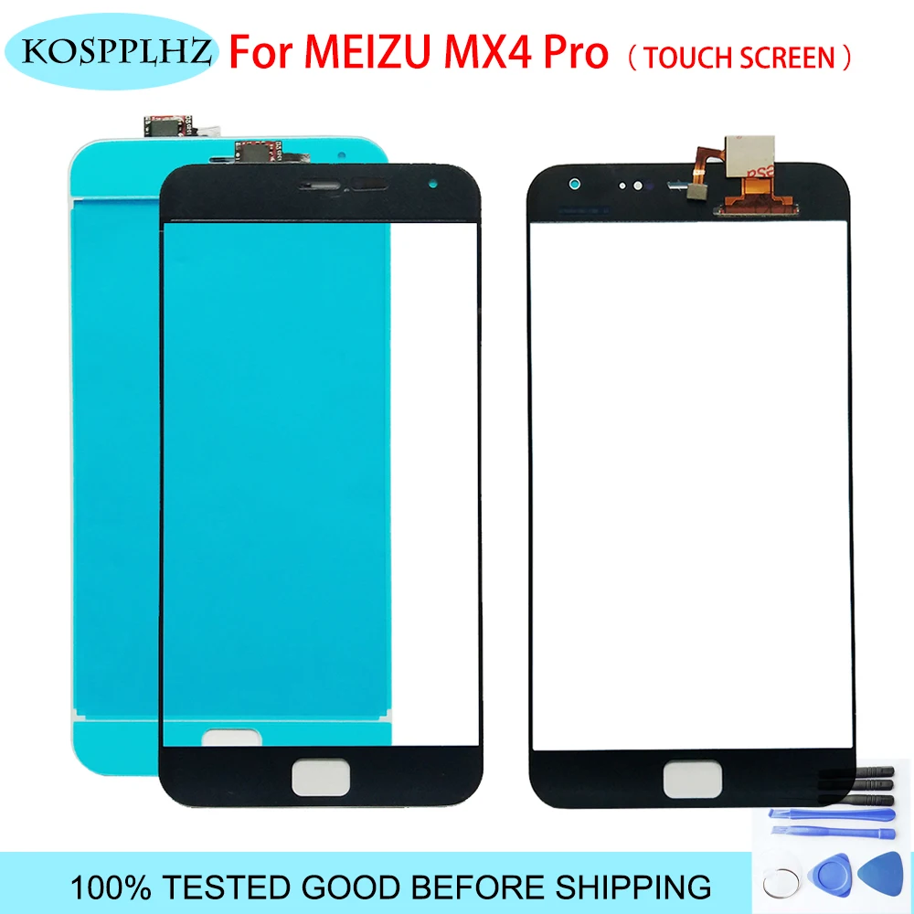 Черный/белый экран 5 дюйма для Meizu MX4 Pro дигитайзер сенсорного экрана сенсорный со