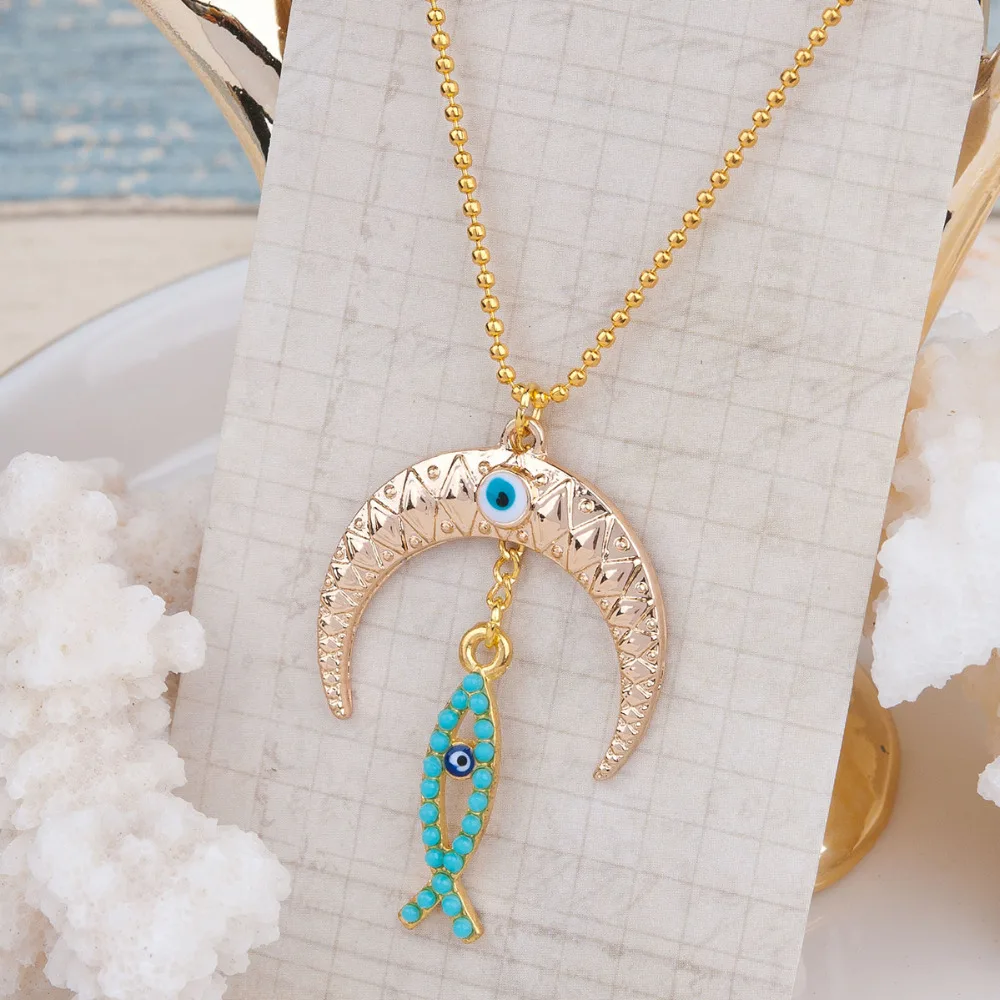 Ожерелье ручной работы 8 сезонов золотистого цвета длина 52 2 см (20 4/8 дюйма)|handmade