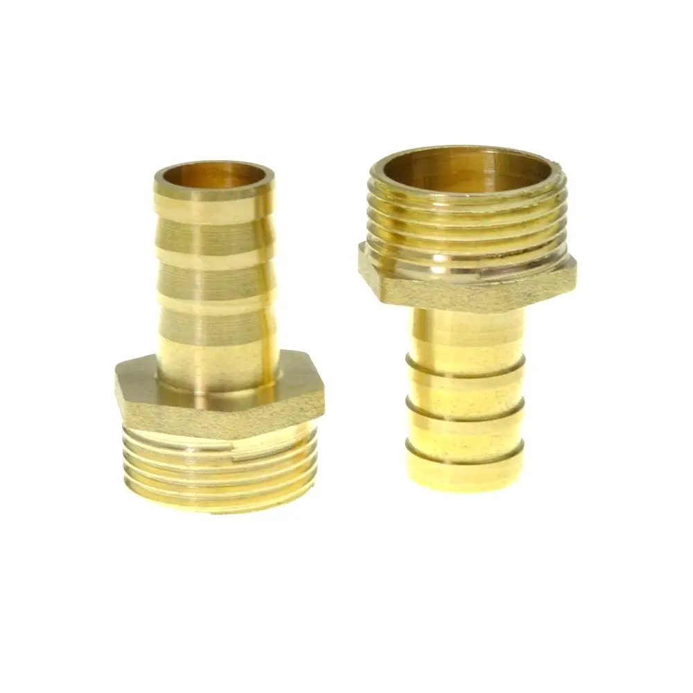 Латунный штуцер с зазубринами для шланга 6 мм 8 10 12 16 19 1/2 дюйма|brass barb fitting|barb fittinghose |