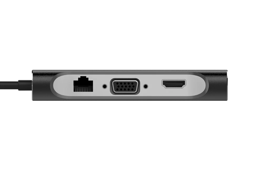 Usb type C к HDMI VGA RJ45 PD USB 3,0 type-c док-станция USB-C концентратор адаптер для Mac Air Pro huawei Mate10 samsung S8