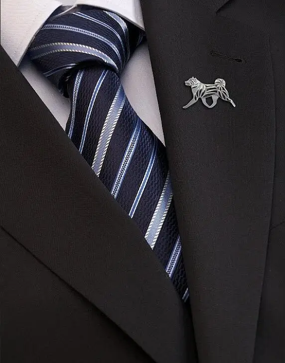 Оптовая продажа брошь в американском стиле Akita Женская/Мужская Подарочная