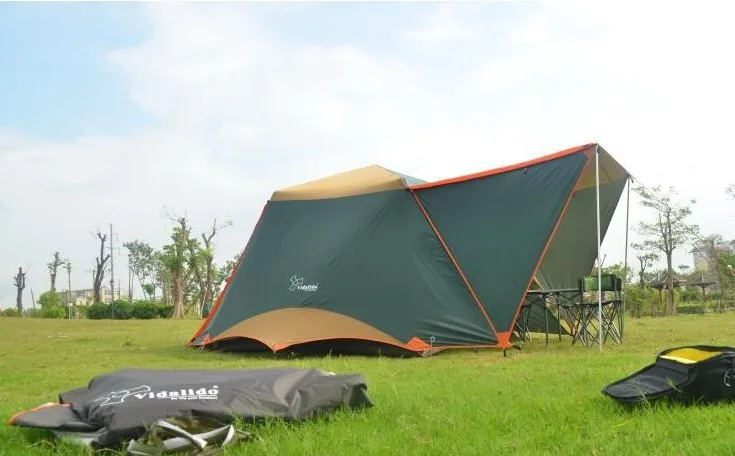 4 х местные сезона открытый палатки с большой простор для Семья Отдых на