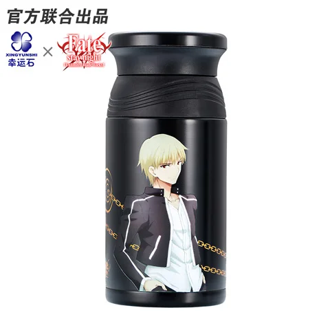 [Fate Stay Night] аниме термос кружка бутылка вакуумная нержавеющая сталь манга роль Chulainn Mordred фигурка новое поступление - Цвет: B Type