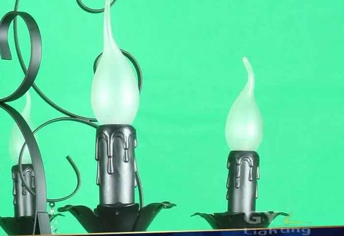 Дизайнерские хрустальные люстры с металлическим кристаллом подвесные