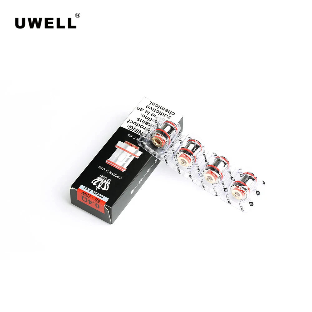 4 шт./8 шт. оригинальная катушка Uwell Crown Dual SS904L 0 2 Ом UN2 23 аксессуары для электронных