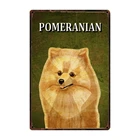 Kelly66 собак своего померанского шпица металлический знак олова плакат домашний Декор Бар настенная живопись 20*30 см Размеры y-2215