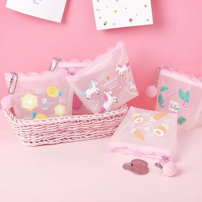Милый школьный чехол карандаш Kawaii мультяшный для фламинго большой пенальти