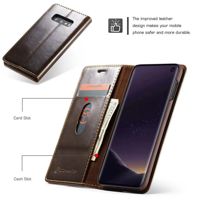 Роскошный кожаный чехол для samsung Galaxy S10e, чехол для samsung S10 S 10 10e, чехол s, Магнитный Флип-кошелек, подставка, чехлы для телефонов