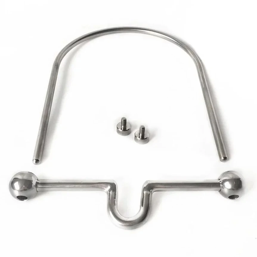 BEEGER BDSM bondage stainless steel open mouth gag ring neck collar adult games cosplay slave restraints fetish toys | Красота и