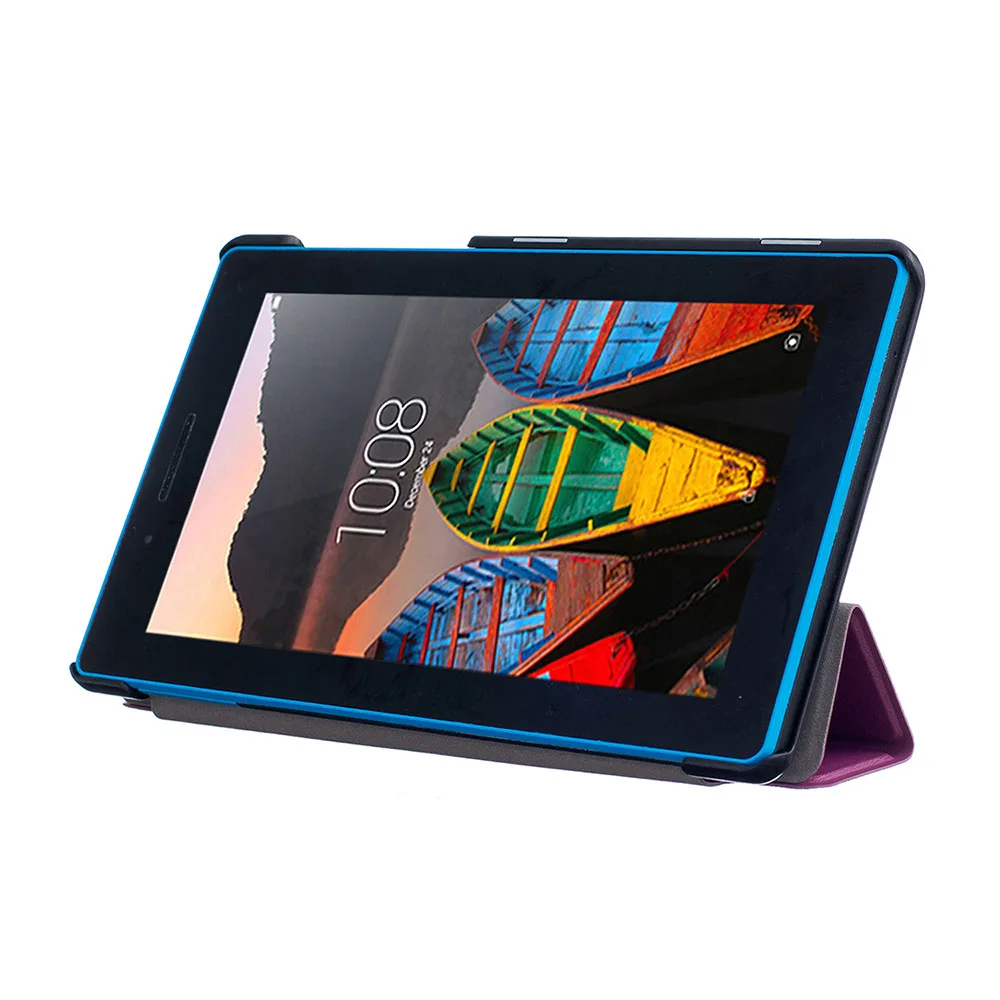Чехол для планшета Lenovo Tab3 7 Essential PU кожаный чехол Tab 3 TB3-710L TB3-710F ''корпус и
