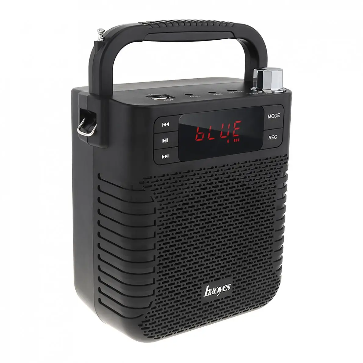 Усилитель беспроводной bluetooth-связи сабвуфер динамик Поддержка TF карта U диск FM AUX вход микрофон гарнитура для учителя руководство вечерние K
