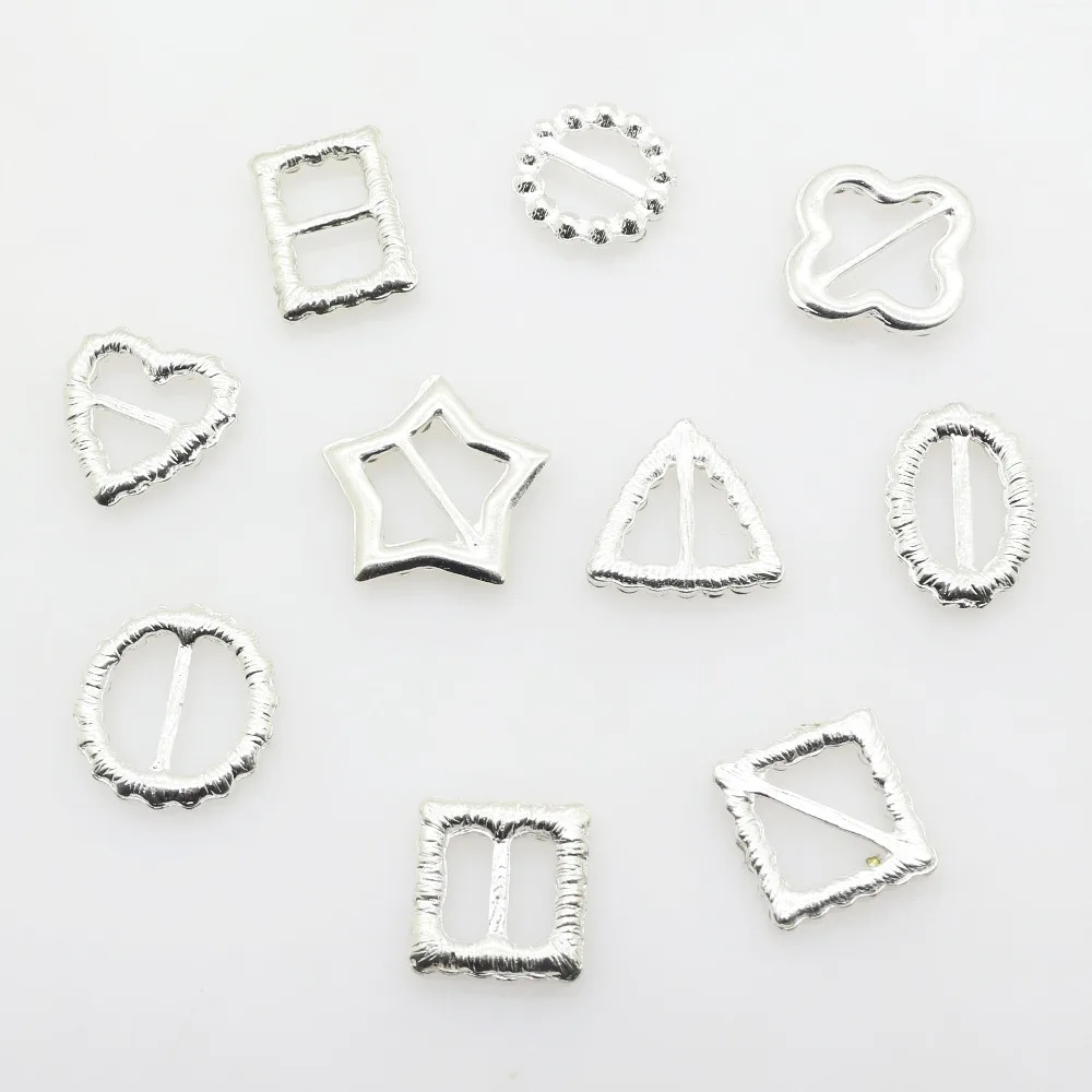 10 шт./лот различные пряжки из хрустальных страз/металлические алмазные для