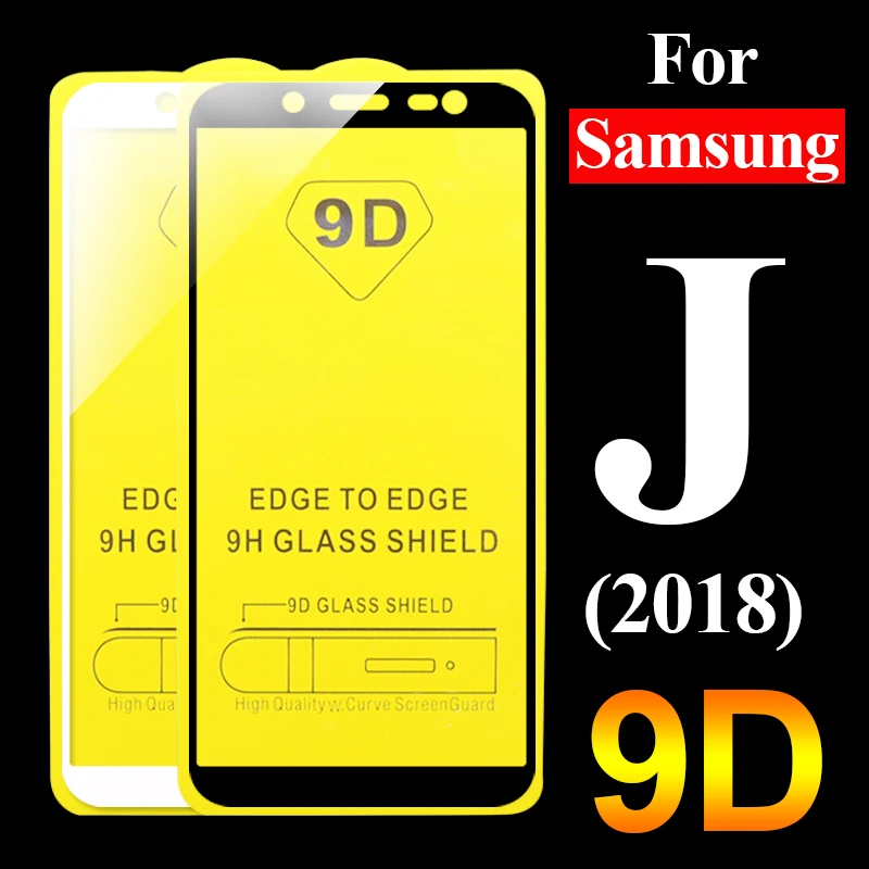 2 шт. 9d стекло на Samsung J2 J5 J7 Prime Galaxy J4 J6 J8 J2Pro 2018 экранный протектор j 4 5 6 7 8 glas tremp