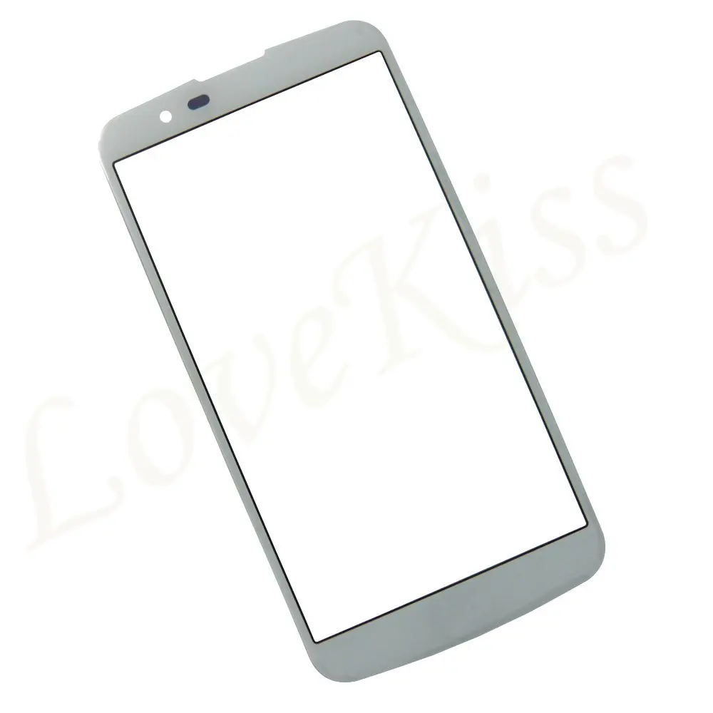 Передняя панель стекло для LG K10 LTE K420N K430 K430DS F670 K10 2017X400 M250N сенсорный экран дигитайзер ЖК-дисплей внешняя стеклянная крышка