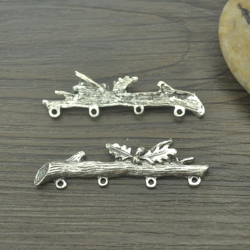 6 шт. подвески металлические ветки подвеска для изготовления под старину