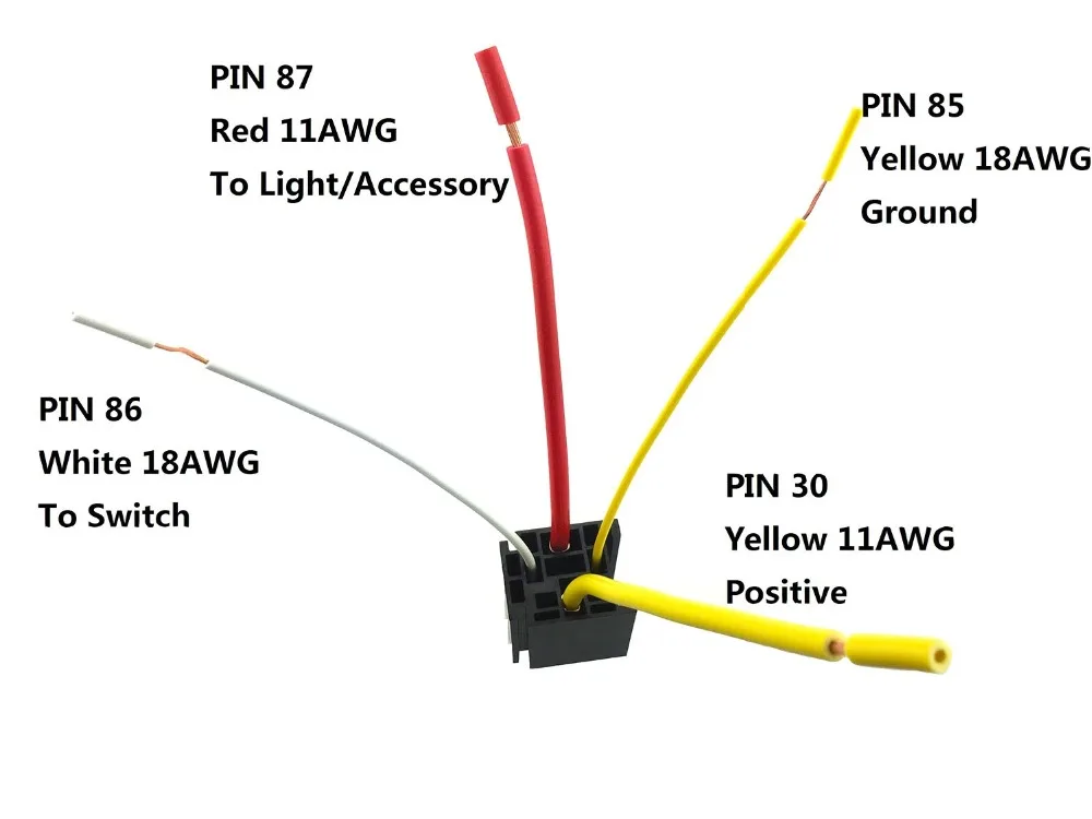 4 контактное автомобильное реле 12 В 40 А с Bosch Style S 5 шт. в упаковке|auto relay|relay harnessrelay 12v