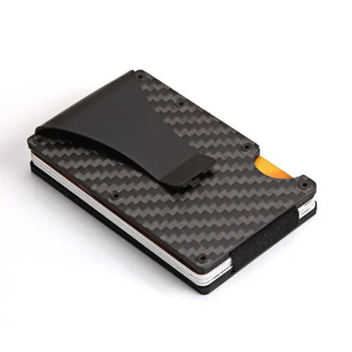 Itopkris Алюминий кредитной держатель для карт Travel Organizer Дело RFID кошелек блокировки Портативный Для мужчин зажим для денег карманные порте Carte