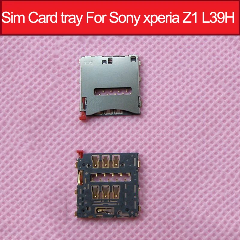 Подлинный лоток для Sim карты NWT Sony xperia Z1 L39H C6902 C6903 C6905 C6906 слот карты|sim card slot|sim slot
