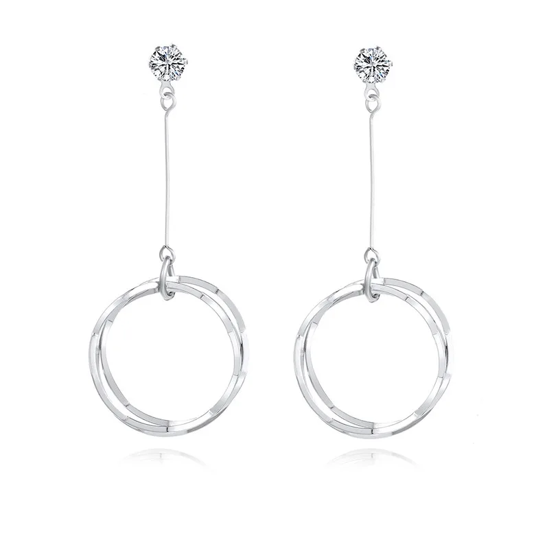 2019 Tin Alloy Sale Earing Pendientes Brincos Metal Drop Earrings Color Round Statement For New Arrival Wing Fashion Jewelry | Украшения и