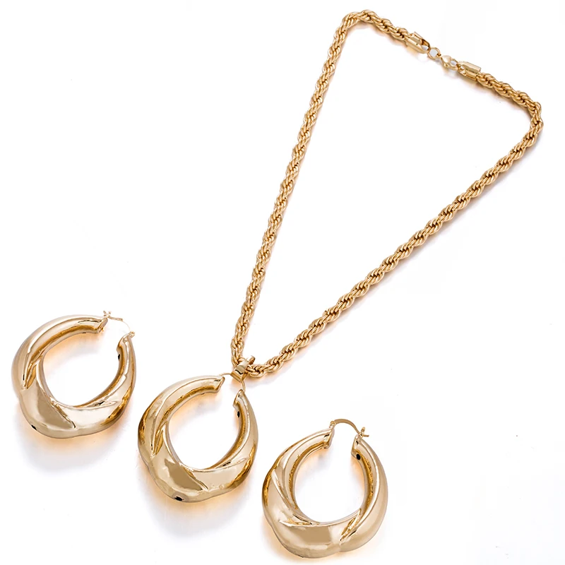 Комплект из колье и серёг цвета розового золота|african jewelry|african jewelry setjewelry sets |