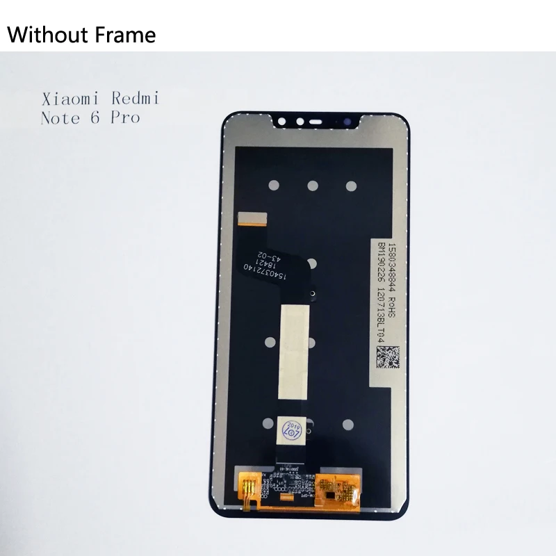AAA+ для Xiaomi Redmi Note 6 Pro, ЖК-дисплей, сенсорный экран в сборе, ЖК-дигитайзер, запчасти для сенсорного экрана+ 10 точек касания, глобальная версия