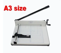 heavy duty a3 size manual stack paper cutter guillotine 40mm thickness
