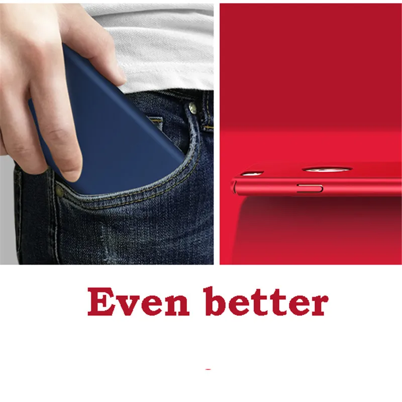 Для iPhone 6 S чехол матовый Роскошные матовая задняя крышка для Plus плюс ПК Жесткий 360