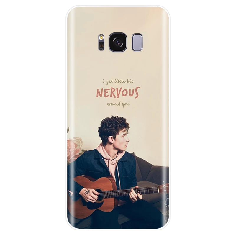 Чехол для телефона Pop singer Shawn Mendes Magcon 98 мягкий силиконовый чехол Samsung Galaxy NOTE 8 9 S6EDGE S6