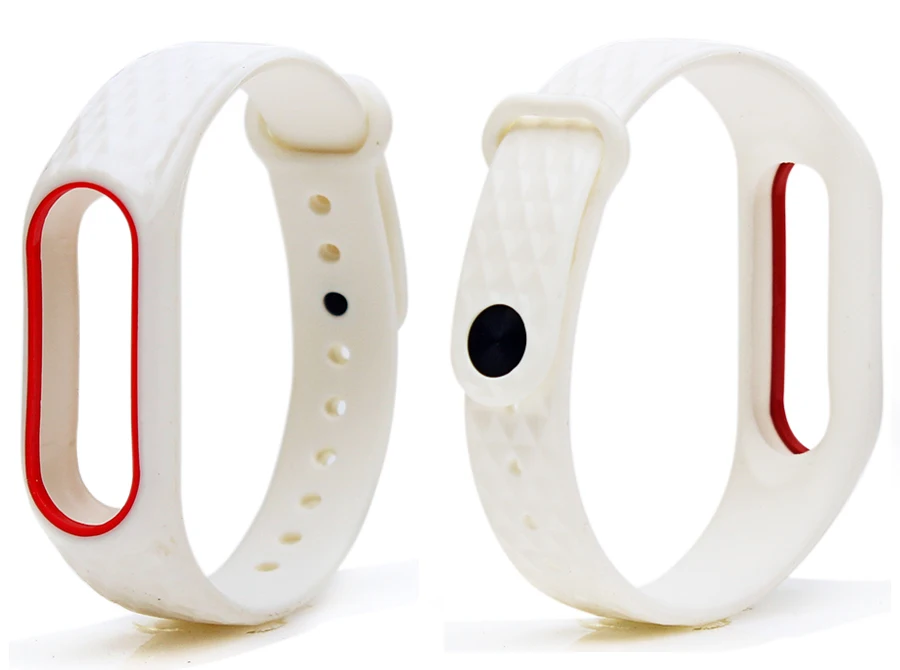 BOORUI цветной бриллиантовый браслет mi band 2, двойной цветной сменный ремешок для часов для Xiaomi mi band 2, оригинальные браслеты mi band 2