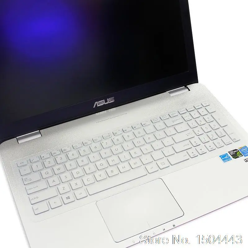 Для Asus X540 X540LJ X540S LF5900LF566U VM510L VM590 X540L A556U A553M X556UB новинка силиконовый защитный чехол для клавиатуры - Цвет: transparent