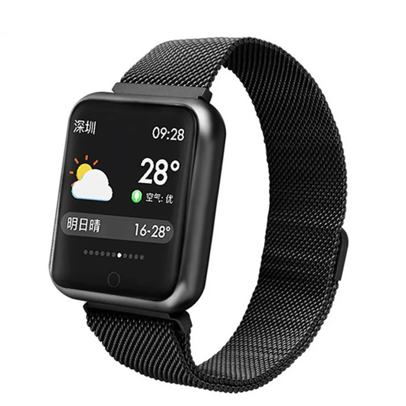 2019 Смарт часы 1 3 'inch Full Tough экран дыхание свет модные smart watch сердечного ритма
