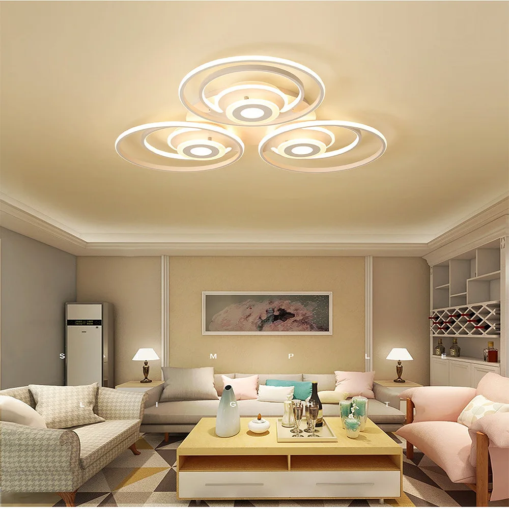 Светодиодный потолочный светильник акриловый креативный домашний простой пост