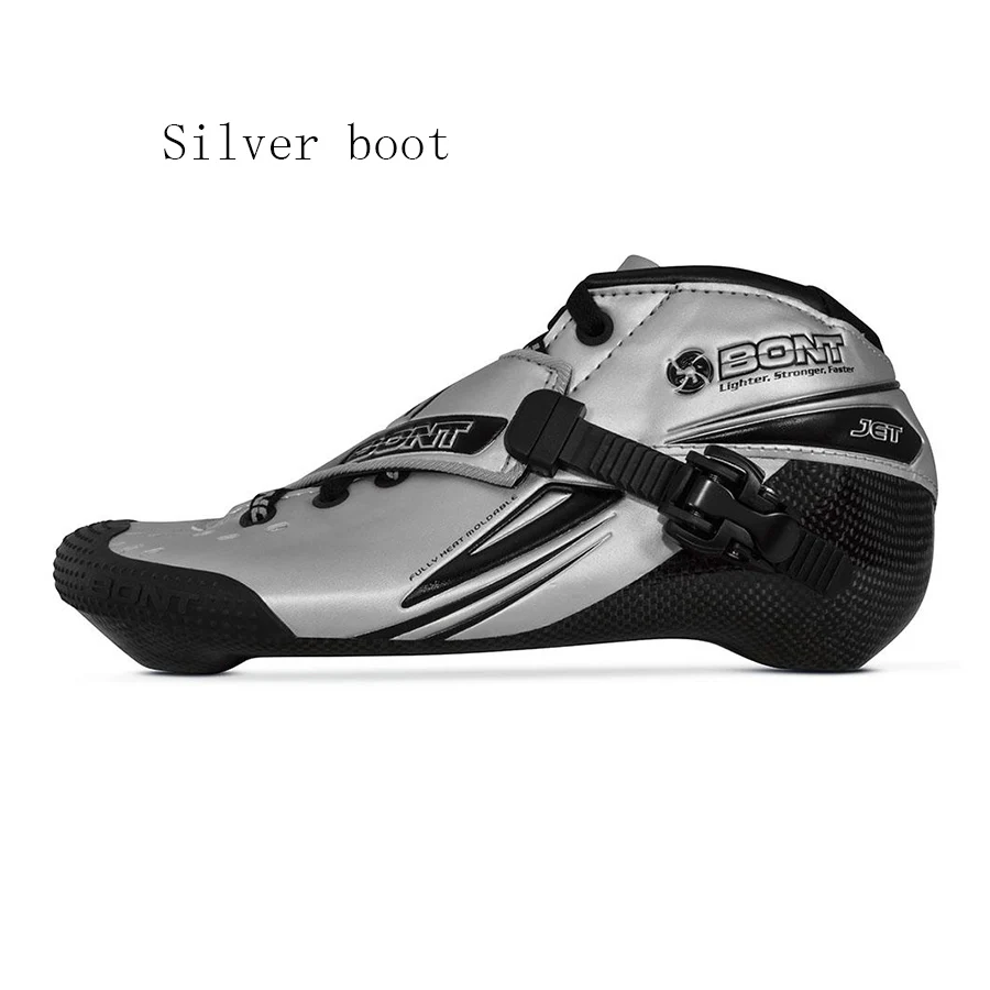 Оригинальные Bont Jet 2PT 3*100/3*110 мм Детские скоростные роликовые коньки Heatmoldable углеродного волокна Размер 29-36 детские гоночные Patines