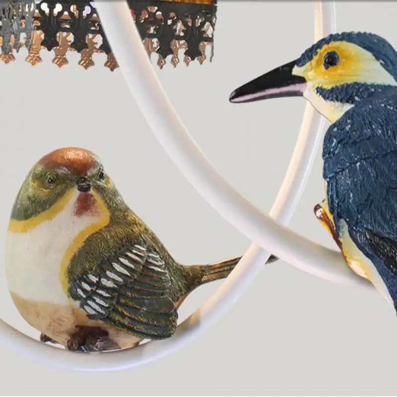 Современный балкон Висячие огни Индивидуальность Птичий фонарь Ресторан