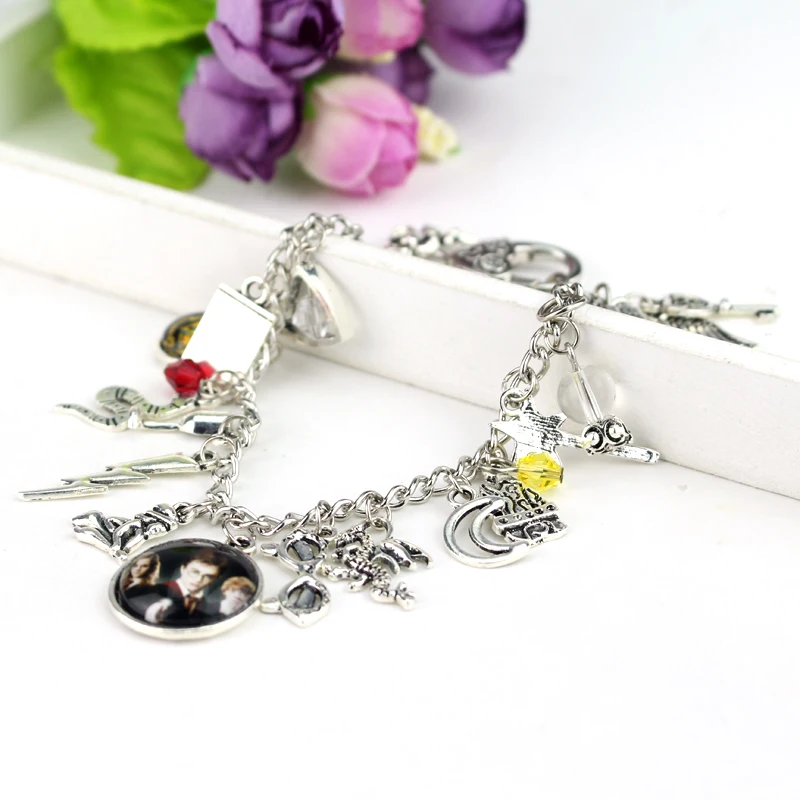 Harri Potter Hogwarts School Bracelet For Women Fantastic Beasts The Crimes of Grindelwald Charm | Украшения и аксессуары