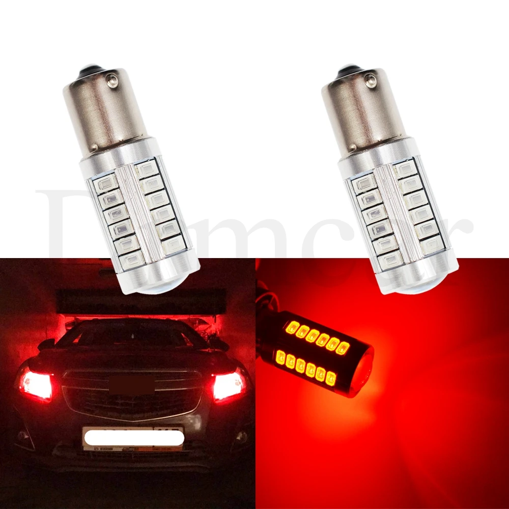 Белый, красный, желтый 1156 BA15S 1157 BAY15D 7443 3157 P21 33SMD 5730 автомобильный тормозной светильник, задние лампы, сигнал поворота, автомобильные задние лампы заднего хода
