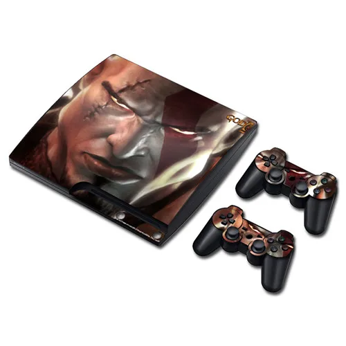 0785 Игра God of War наклейка для PS3 Slim playstation 3 консоль и контроллеры для PS3 Skins Наклейка виниловая - Цвет: 0785