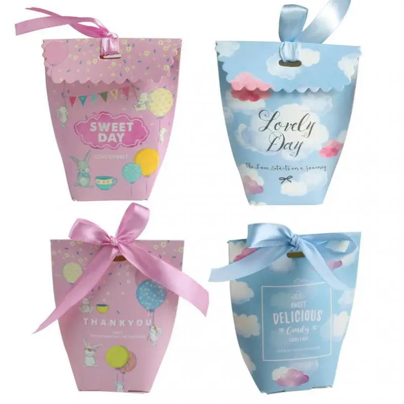 100pcs Romantic Wedding Favors Decor Butterfly DIY Candy Cookie Gift Boxes Party Box Dragees Boite Pour Mariage | Дом и сад