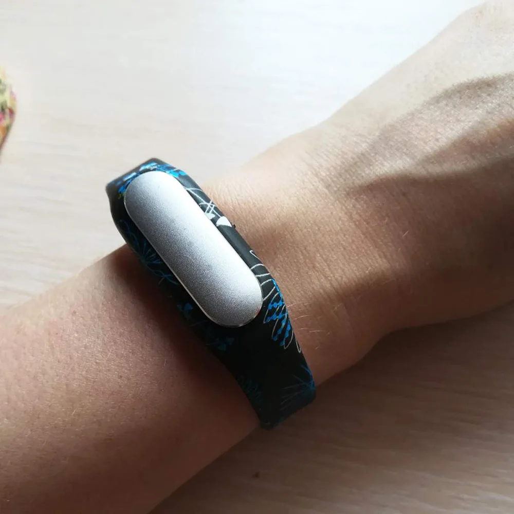 4 упаковки для Xiamo mi Band 1 браслет силиконовый Смарт-часы ремешок для Xiao mi Band 1 Correa Замена
