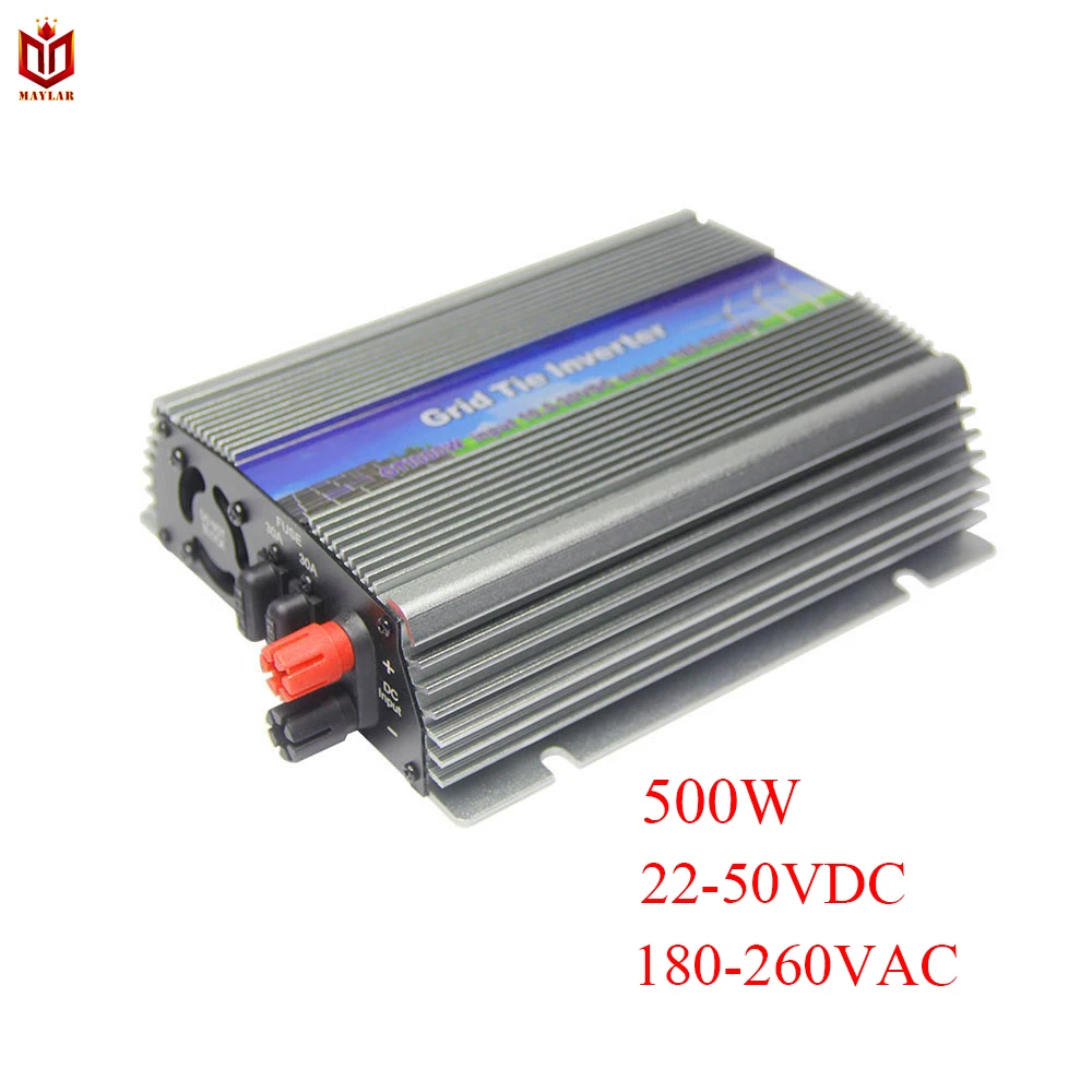 MAYLAR @ 22 50VDC 500W Солнечная решетка чистая Синусоидальная волна инвертор источник
