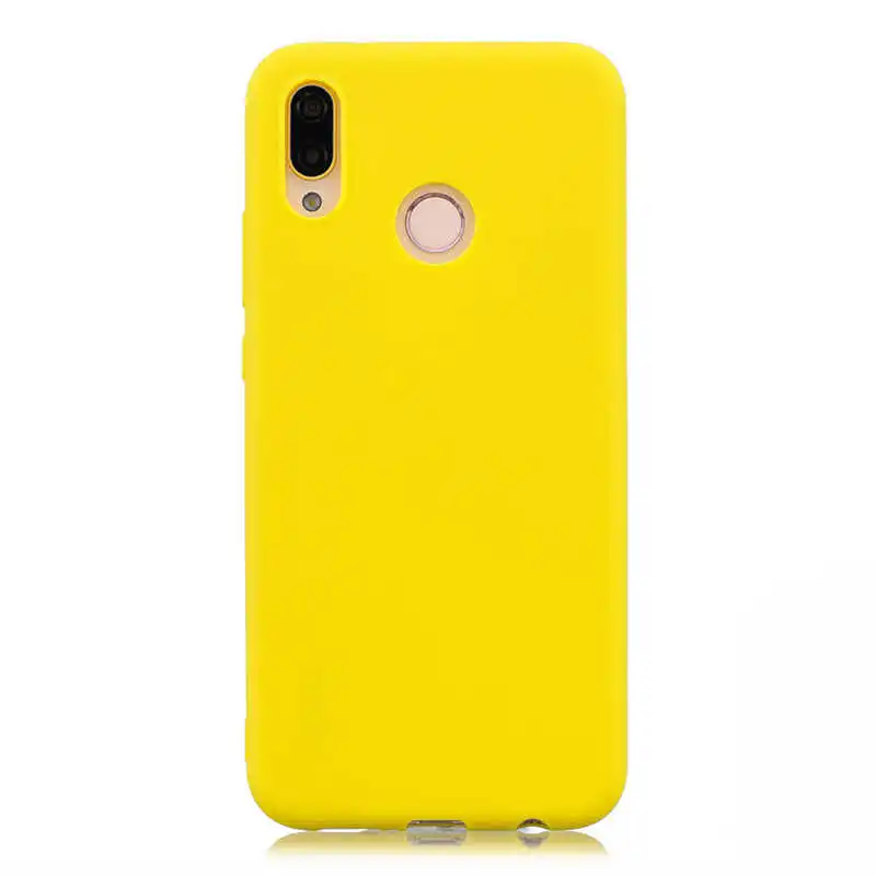 Яркий матовый чехол для Huawei P Smart 2018 P30 Lite P20 Pro Y5 Y6 Mate 10 чехлы |