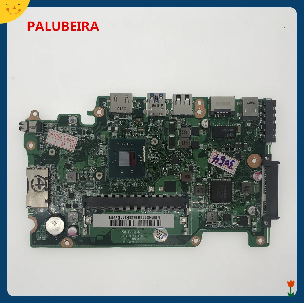 PALUBEIRA ноутбук PC основная плата для acer Aspire ES1-111 E3-112 V3-112P материнская плата DDR3 DAZHKMB6C0 N2840U