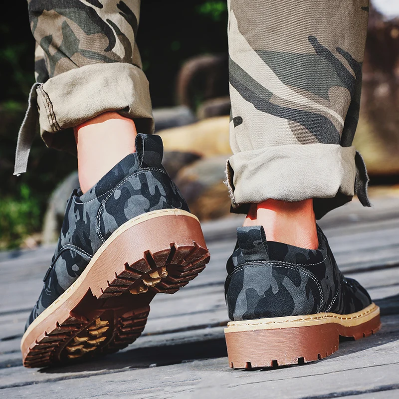 2018 Военная камуфляжная мужская повседневная обувь на лето и осень красовки Смит