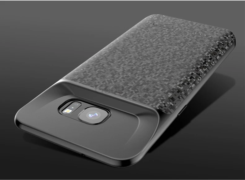 Чехол для samsung Galaxy S7 Edge, зарядное устройство, чехол, powerbank, тонкий Силиконовый противоударный внешний аккумулятор, зарядное устройство, задняя крышка, Funda Capa
