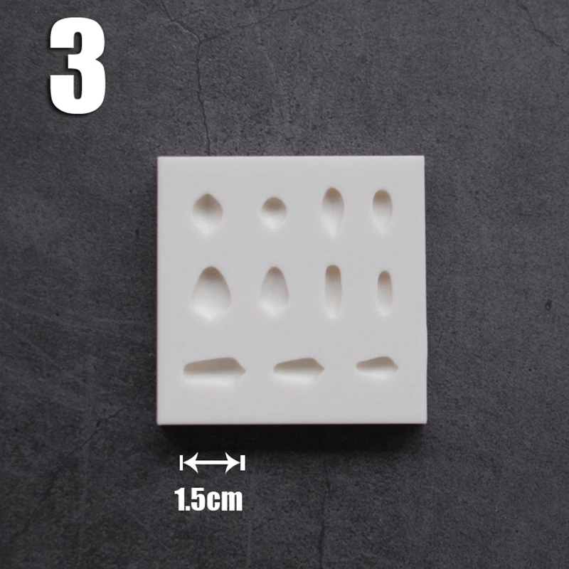 3 шт./компл. DIY сочные лист силиконовая форма для выпечки кекса Fondant(сахарная) украшения резинки паста пресс-формы инструмент для сахарных украшений тортов