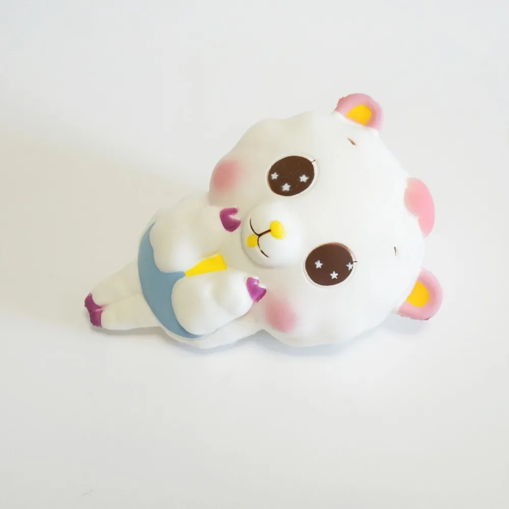 

Kawaii Scented Cute Big Sheep Alpaca Squishy Slow Rising Soft Squeeze Fun Decompression Kids Toy Children's Gift