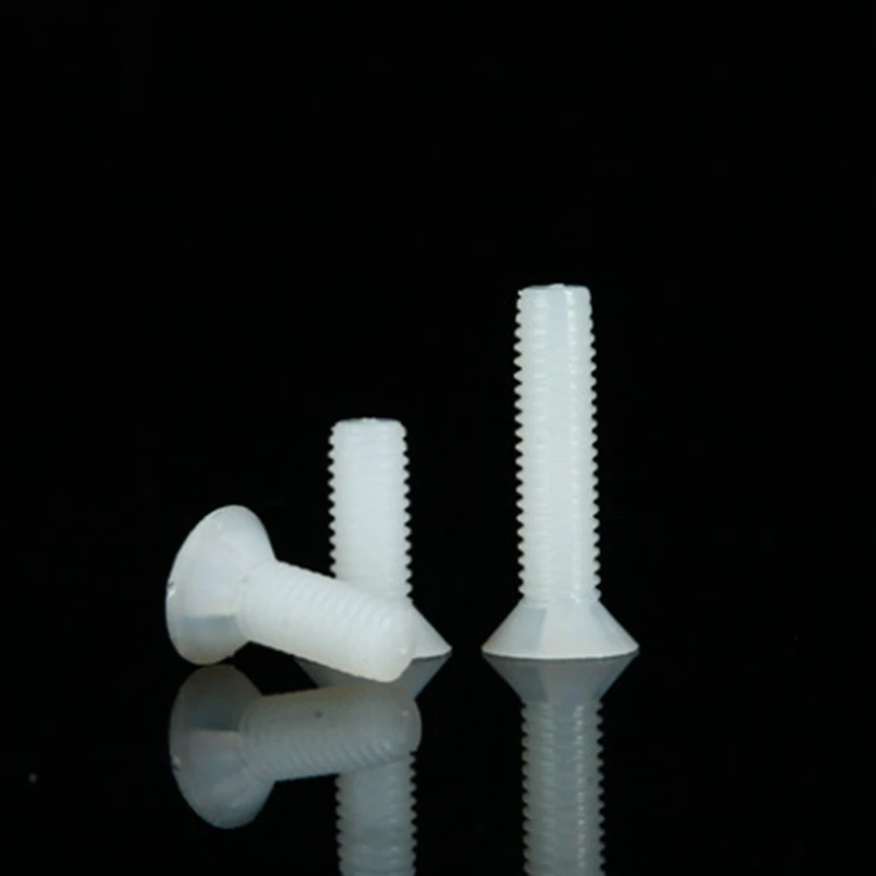 10pcs/lot Nylon screw plastic countersunk head cross bolt M5-M6-M8 | Обустройство дома